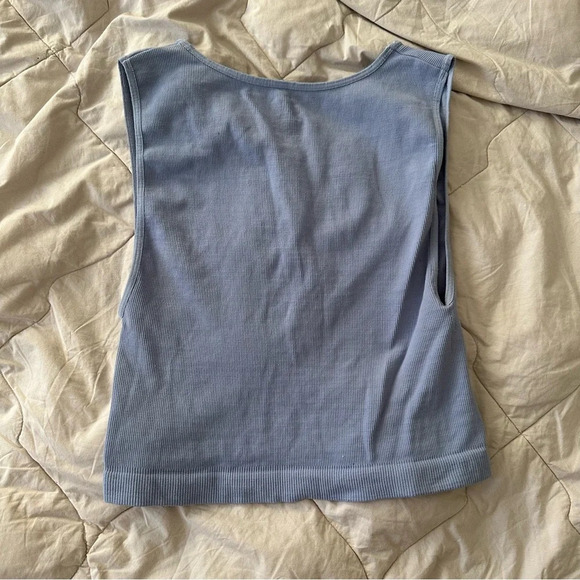 FREE PEOPLE Ribbed Top L - Picture 5 of 5